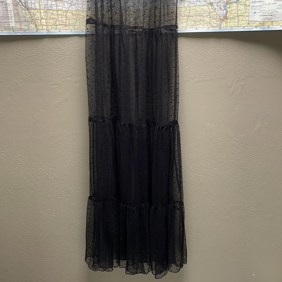 Hot Topic vintage Mesh Maxi Dress - Picture 4 of 10